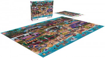 Buffalo Games - Hawaiian Food Truck Festival - 2000 Stukjes 4