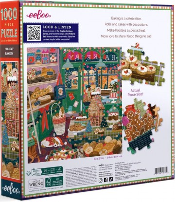 EeBoo - Holiday Bakery - 1000 Stukjes 3