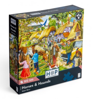 The House of Puzzles - Horses & Hounds - 500 XL Stukjes 2
