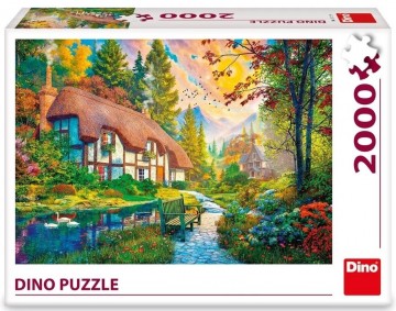 Dino - House by the River - 2000 Stukjes 2