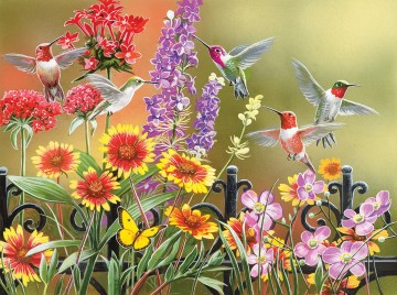 SunsOut - Hummingbirds at the Gate - 500 Stukjes