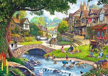 Trefl - Idyllic Life - 2 x 500 Stukjes 4