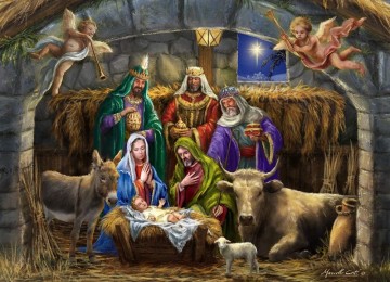 Vermont Christmas Company - In the Manger - 1000 Stukjes