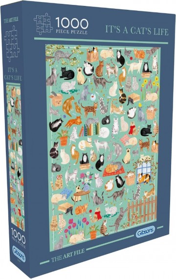Gibsons - It's a Cat's Life - 1000 Stukjes 2