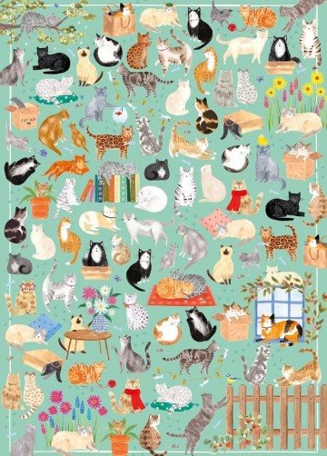 Gibsons - It's a Cat's Life - 1000 Stukjes
