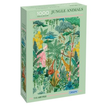 Gibsons - Jungle Animals - 1000 Stukjes 2