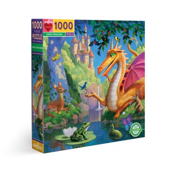 EeBoo - Kind Dragon - 1000 Stukjes 2