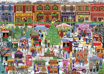 Alipson Puzzle - Kris Kringle Market - 1000 Stukjes