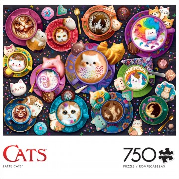 Buffalo Games - Latte Cats - 750 Stukjes 3