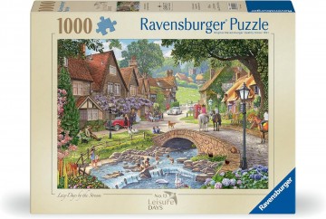 Ravensburger - Lazy Days by the Stream - 1000 Stukjes 2