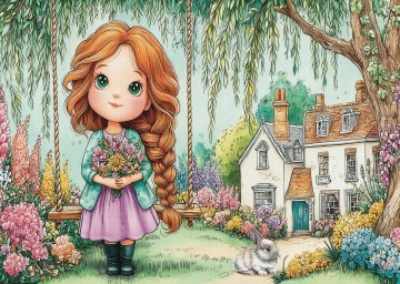Delfy Puzzle - Little Garden Dreams - 1000 Stukjes