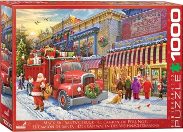 Eurographics - Mack B6 - Santa's Truck - 1000 Stukjes 2