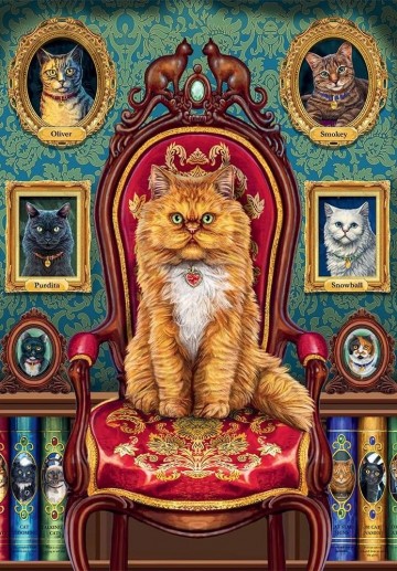 Trefl - Mad About Cats - 1000 Stukjes