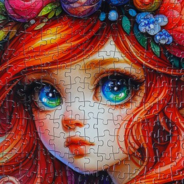 JaCaRou Puzzle - Magical Azure Stare - 1000 Stukjes 4