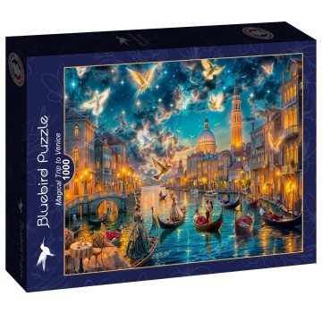 Bluebird Puzzle - Voyage Magique à Venise - 1000 Stukjes 2