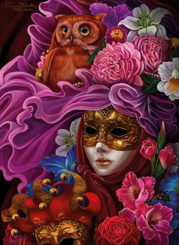 Nova Puzzle - Masque - 1000 Stukjes