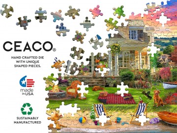 Ceaco - Memories at the Lake - 1000 Stukjes Easy Grip 5