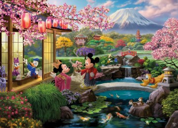 Ceaco - Mickey and Minnie in Japan - 1000 Stukjes