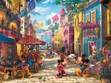 Mickey and Minnie in Mexcio