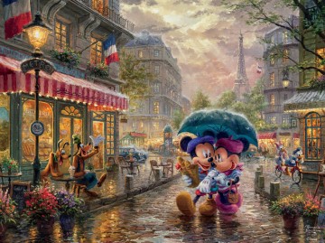Ceaco - Mickey and Minnie in Paris - 1000 Stukjes
