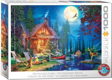 Eurographics - Moon Lake Cabin - 1000 Stukjes 2