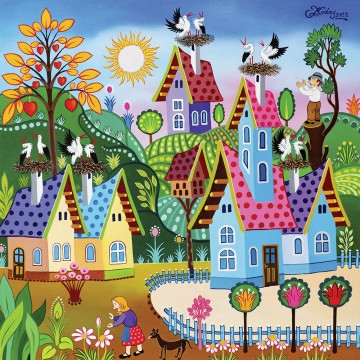 Alipson Puzzle - Mustering Storkes - 1000 Stukjes