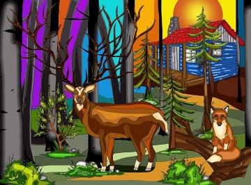 JaCaRou Puzzles - My Deer Friend - 1000 Stukjes