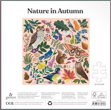 Galison - Nature in Autumn - 500 Stukjes 3