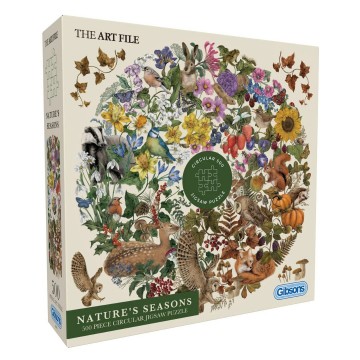 Gibsons - Nature's Seasons - 500 Stukjes 2