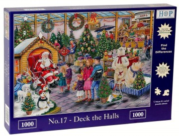 The House of Puzzles - No. 17 - Deck the Halls - 1000 Stukjes 2