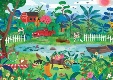 Pieces & Peace - Ode Au Printemps - 2 x 500 Stukjes 3