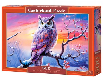 Castorland - Owl's Perfect Evening - 500 Stukjes 2