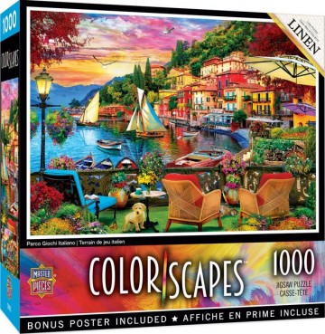 Masterpieces - Parco Giochi Italiano - 1000 Stukjes 2