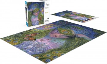 Buffalo Games - Peacock Goddess (Glitter) - 1000 Stukjes 4