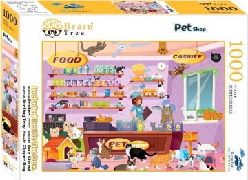 Brain Tree - Pet Shop - 1000 Stukjes 2