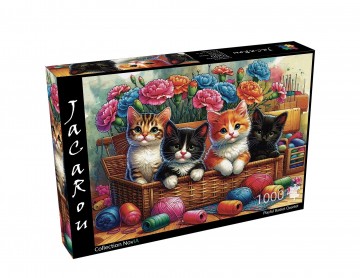 JaCaRou Puzzle - Playful Basket Quartet - 1000 Stukjes 2