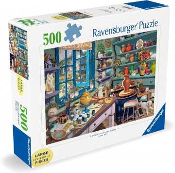 Ravensburger - Pottery Studio Sanctuary - 500 XL Stukjes 2