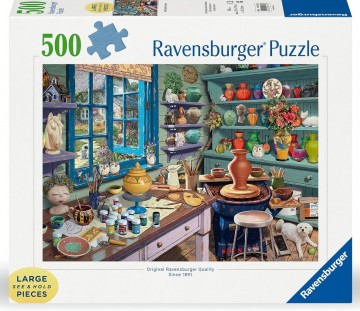 Ravensburger - Pottery Studio Sanctuary - 500 XL Stukjes 3