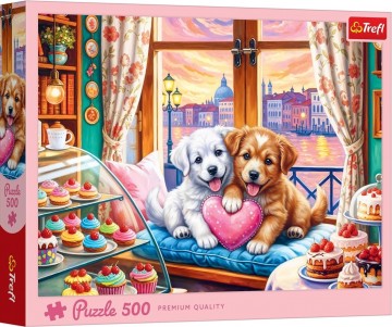 Trefl - Puppy Love - 500 Stukjes 2