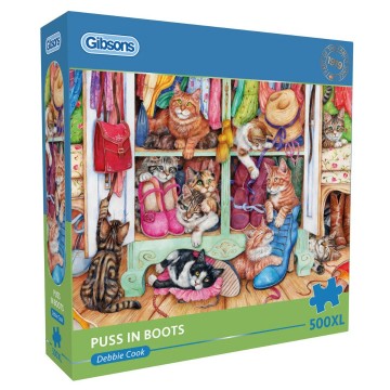 Gibsons - Puss in Boots - 500 XL Stukjes 2