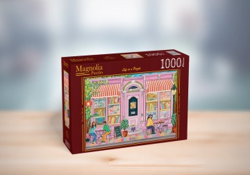 Magnolia - Puzzle Café - 1000 Stukjes 2