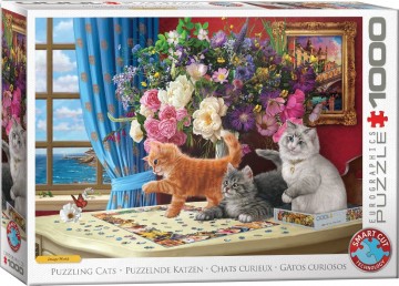 Eurographics - Puzzling Cats - 1000 Stukjes 2