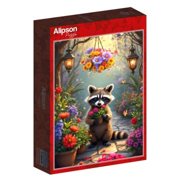 Alipson Puzzle - Le Jardin Secret Du Raton Laveur - 500 Stukjes 2