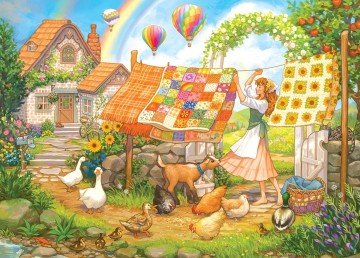 Ceaco - Rainbow Quilt - 1000 Stukjes