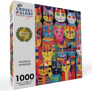 Cross & Glory - Rainbow Whiskers - 1000 Stukjes 2