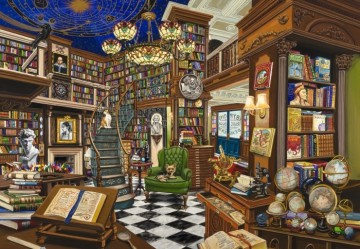 Bluebird Puzzle - Rare Book Dealer - 1000 Stukjes