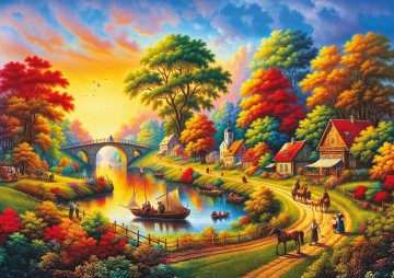 Art Puzzle - Riverside Festival - 1500 Stukjes