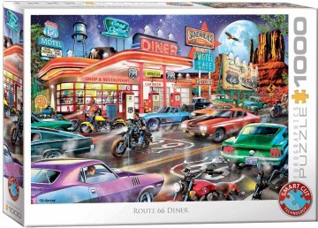 Eurographics - Route 66 Diner - 1000 Stukjes 2