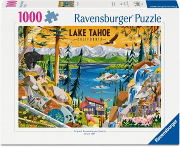 Ravensburger - Sacred Lake Tahoe - 1000 Stukjes 2
