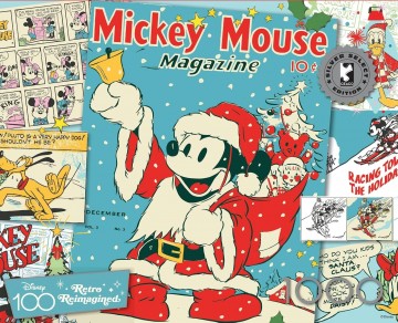 Ceaco Silver Select - Santa Mickey Retro Reimagined - 1000 Stukjes 3